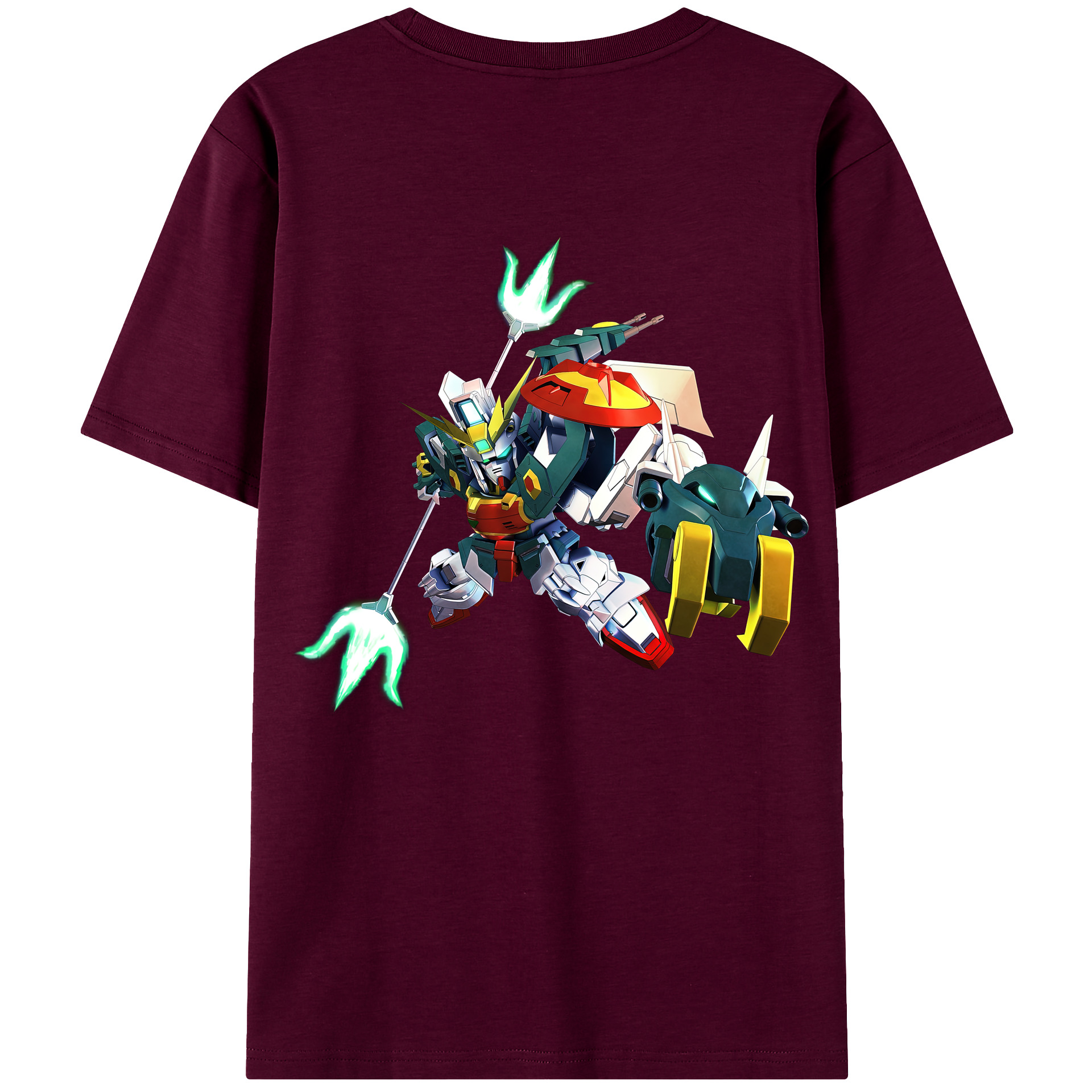 （画像用） 機動戦士ガンダム Mobile Suit Gundam レディース半袖Tシャツ(バックプリント)